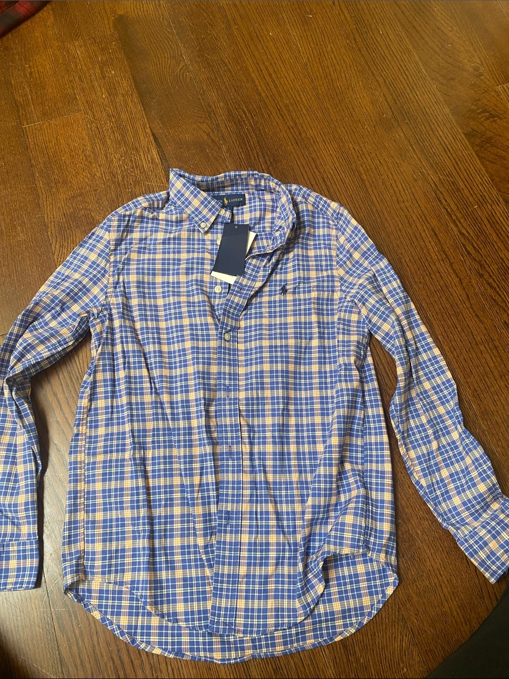 Kid’s Polo Ralph Lauren Plaid Button-Down Shirt